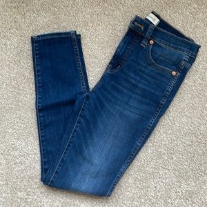 Madewell 10” high-rise skinny size 26